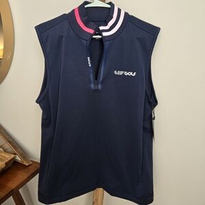 G/FORE x LIV GOLF 1/4 Zip Vest